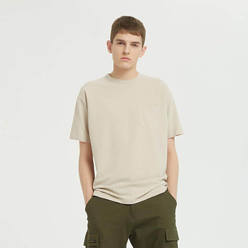 Boysnextdoor 棉麻寬版口袋T-Shirt
